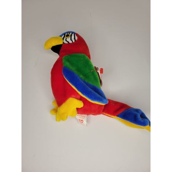 Jabber the Parrot Beanie Baby MINT - Picture 2 of 7